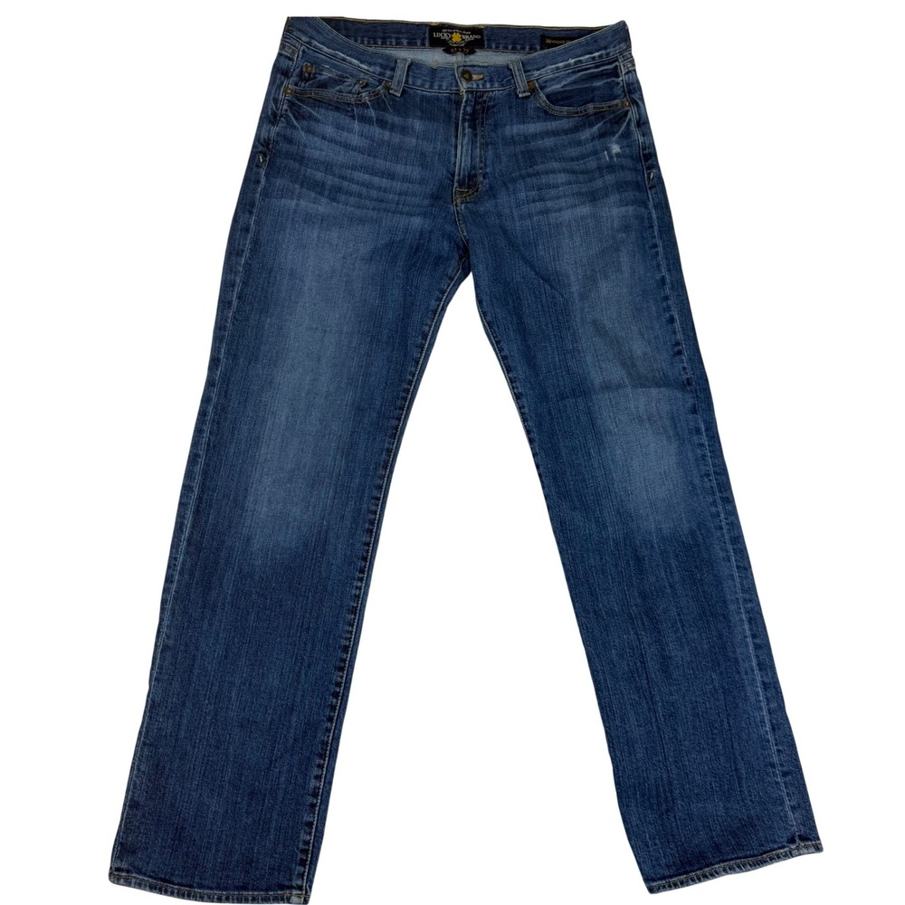 Lucky Brand 361 Vintage‎ Straight Jeans Men's 33x32 Premium Italian Denim Pants
